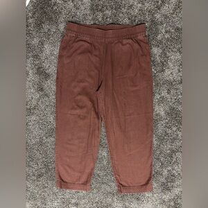 Old Navy Linen Blend Straight Leg Pants – Brown – Size L